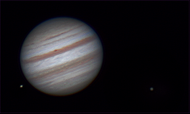 jupiter - io transit animation